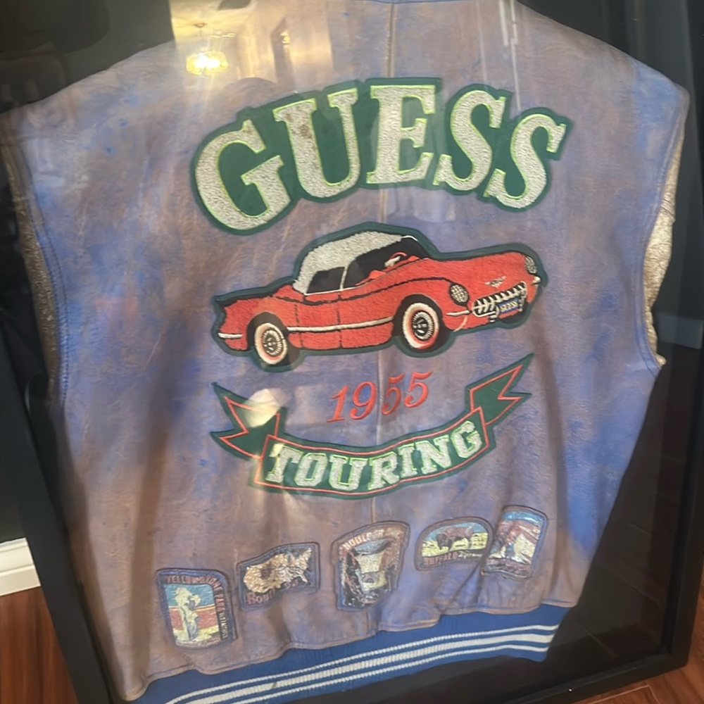 Vintage Guess Leather Jacket